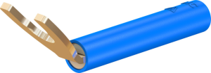 Cable lug adapter, blue, 23.0440-23