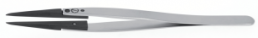 ESD tweezers, uninsulated, antimagnetic, stainless steel, 135 mm, 72ZJ.SA.0