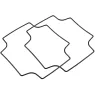 1557DGASKET Hammond Accessories for Enclosures