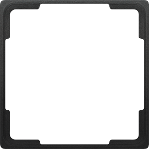 DELTA style anthracite intermediate frame for installation of 65x65mm devices