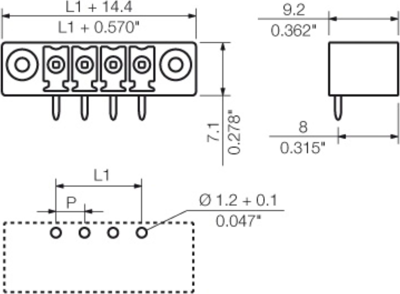 1037340000 Weidmüller PCB Connection Systems Image 3
