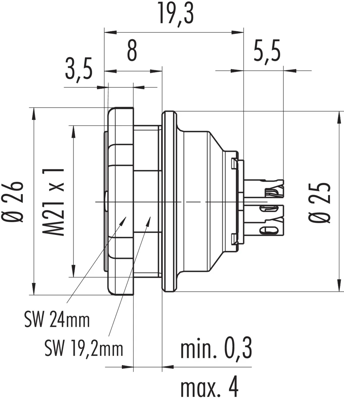 09 4828 81 07 binder Other Circular Connectors Image 2