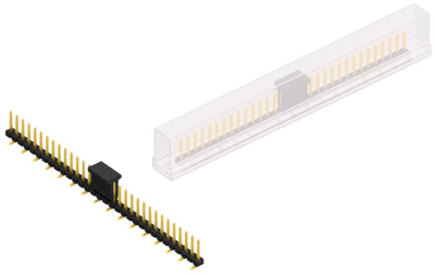 SLLP5SMD06632GBSM Fischer Elektronik PCB Connection Systems