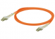 FO cable, LC to LC, 0.5 m, OM1, multimode 62.5 µm
