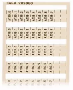 209-980 WAGO Terminals Accessories
