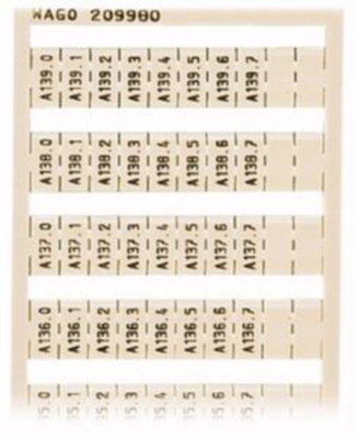 209-980 WAGO Terminals Accessories
