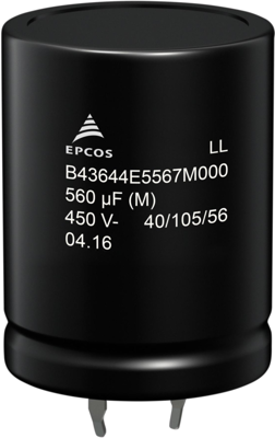 B43644B9337M080 TDK (EPCOS) Electrolytic Capacitors