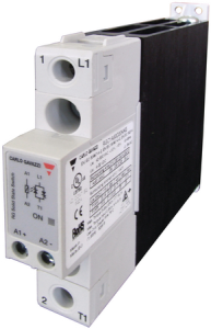 Solid state relay, 20-275 VAC, zero voltage switching, 30 A, DIN rail, RGC1A60A30KKE