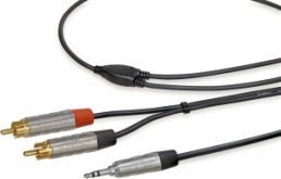 RCA/Phono plug cable 3-pole 6 m