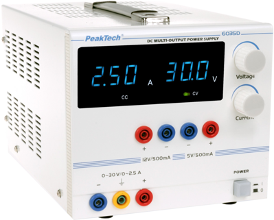 P 6035 D PeakTech Bench Power Supplies and Loads Image 1
