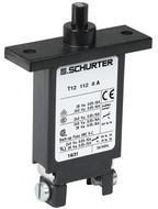 Circuit breaker, 1 pole, T characteristic, 4.5 A, 28 V (DC), 240 V (AC), screw connection, mounting flange, IP40