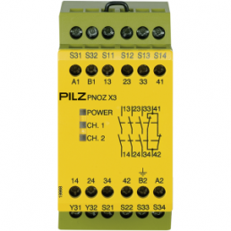 Monitoring relays, safety switching device, 3 Form A (N/O) + 1 Form B (N/C), 8 A, 24 V (DC), 240 V (AC), 774319