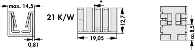 10006497 Fischer Elektronik Heat Sinks Image 2