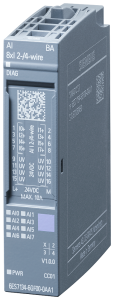Input module for SIMATIC ET 200SP, Inputs: 8, (W x H x D) 15 x 73 x 58 mm, 6ES7134-6GF00-0AA1