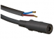 DC connection cable, 2.5 m, black, DC coupling, 2.1 x 5.5 mm