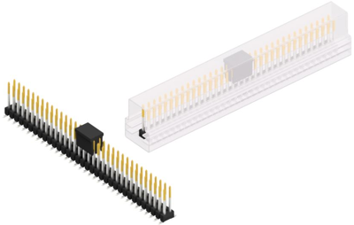 SL11SMD10468SBSM Fischer Elektronik PCB Connection Systems