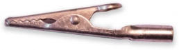 Alligator clip, max. 7.9 mm, L 58 mm, socket 4 mm, BU-60C