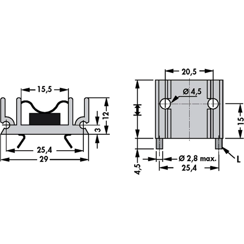 SK 145 30 STC Fischer Elektronik Heat Sinks Image 2