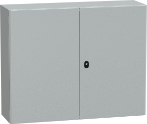 Door, (H x W x D) 800 x 1000 x 300 mm, IP55, steel, light gray, NSYS3D81030DP