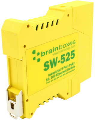 SW-525 BRAINBOXES Industrial ethernet switches Image 2