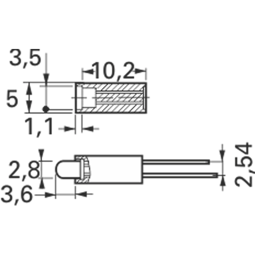 2818.3102 Mentor LED Spacer Image 2