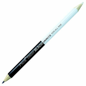 FOR ALL Universal pencil Black&White 23cm 50pc