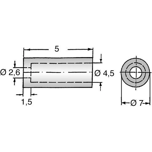 005.97.205 Ettinger Spacer Bolts Image 2