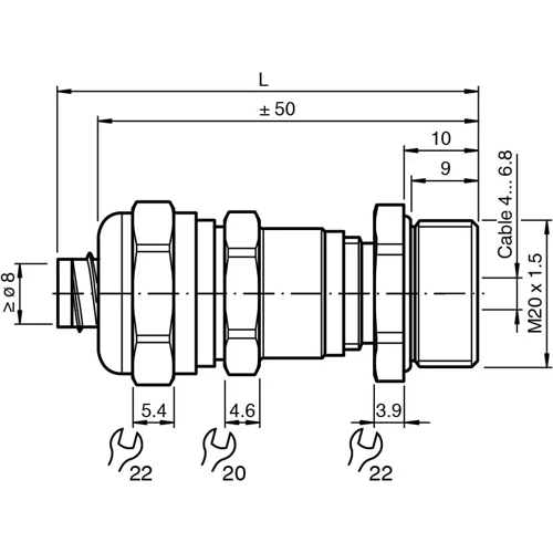 307505 PEPPERL+FUCHS Cable Glands Image 2