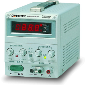 Laboratory power supply, 18 VDC, outputs: 1 (3 A), 54 W, 100-240 VAC, GPS-1830D