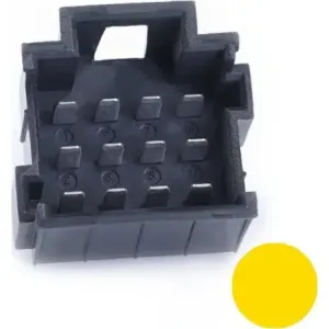 PFT-JPT-12POL-3X4-YELLOW ESKA Erich Schweizer DIN PCB Connectors