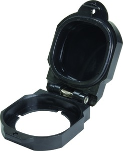 Protective cap, black, for Har-Port connector, 09455020008