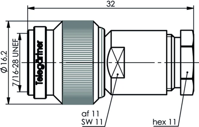 1001235533 Telegärtner Coaxial Connectors Image 2