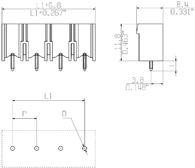 1122550000 Weidmüller PCB Connection Systems Image 3