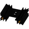 SK 104 25,4 STS Fischer Elektronik Heat Sinks