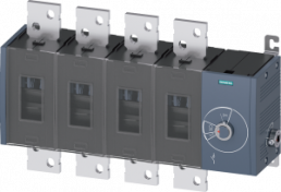 Load-break switch, 4 pole, 1000 A, 1000 V, (W x H x D) 484.5 x 310 x 154 mm, screw mounting, 3KD5044-0RE40-0