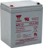 Lead-battery, 12 V, 5 Ah, 90 x 70 x 102 mm, faston plug 6.3 mm, NP5-12L