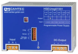 Power supply, programmable, 0 to 90 VDC, 8 A, 720 W, HSEUREG07201.090