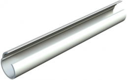 Electrical installation pipe, M16, (L) 2000 mm, PVC, light gray, 2153904