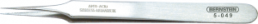 ESD SMD tweezers, uninsulated, antimagnetic, Special steel, 110 mm, 5-049
