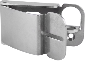 Lock for padlock Ø 10mm, stainless steel, (L x W x H) 64.4 x 18.1 x 40 mm, 42600120