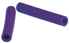 Protection and insulating grommet, inside Ø 2.4 mm, L 20 mm, purple, PCR, -30 to 90 °C, 0201 0003 008