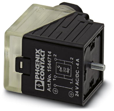 1544714 Phoenix Contact DIN Valve Connectors Image 1