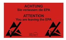 EPA-exit sign, GE-EN, 300x150mm