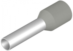 Insulated Wire end ferrule, 4.0 mm², 20 mm/12 mm long, DIN 46228/4, gray, 9203630000