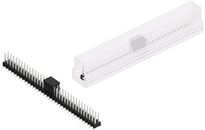 SL11SMD06268ZBSM Fischer Elektronik PCB Connection Systems