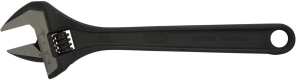 Adjustable wrench, 29 mm, 200 mm, 258 g, chromium-vanadium steel, T4366 200
