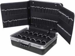 Tool case, 90 compartments, without tool, (L x W x D) 480 x 350 x 190 mm, 5.8 kg, 6515
