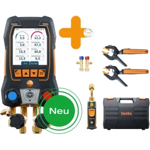 0564 2558 Testo Anemometers, Gas and Pressure Measuring Instruments