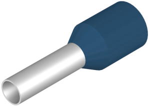 Insulated Wire end ferrule, 2.5 mm², 15 mm/8 mm long, blue, 9026100000