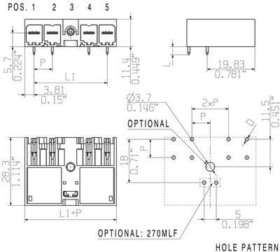 1048640000 Weidmüller PCB Connection Systems Image 3